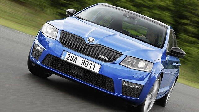 Skoda Octavia vRS may be launched in India in August
