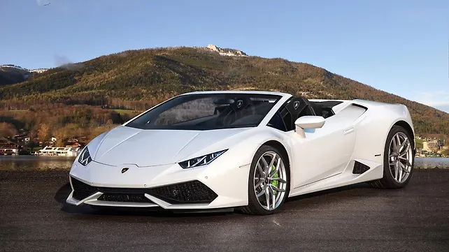Lamborghini Huracan Spyder rendered Lamborghini Huracan Spyder rendered