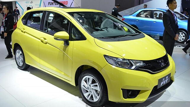 Honda Jazz (Fit) showcased at the Auto Shanghai Show