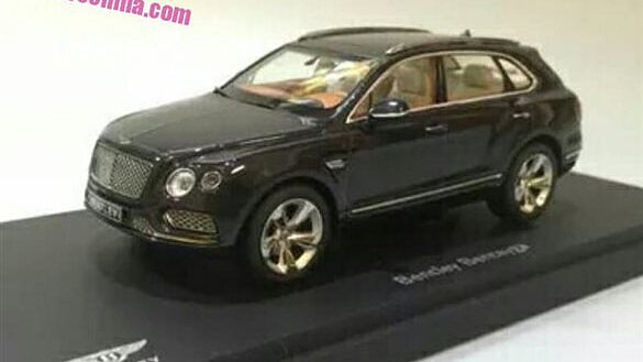 Bentley Bentayga scale model leaked ahead of Frankfurt Motor Show debut