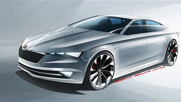 Skoda previews the Vision C concept