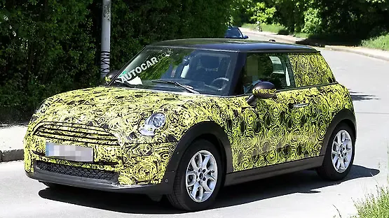 2014 Mini hatchback spied testing 2014 Mini hatchback spied testing