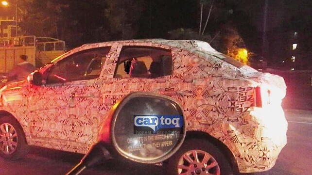 Tata Kite compact sedan spotted on test in Pune