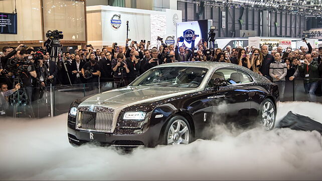 Rolls-Royce Wraith makes its dynamic debut at the Goodwood FoS
