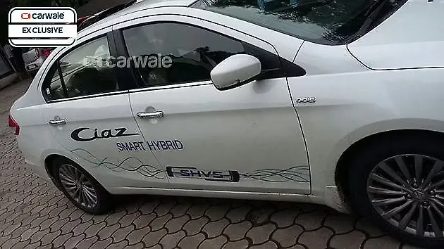 Maruti Suzuki Ciaz hybrid spied again Maruti Suzuki Ciaz hybrid spied again