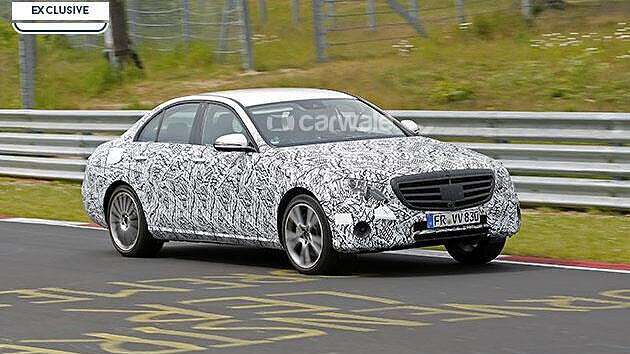 Next-gen Mercedes E-Class spotted on Nurburgring