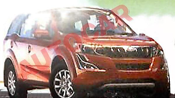 Mahindra XUV500 facelift pictures leaked