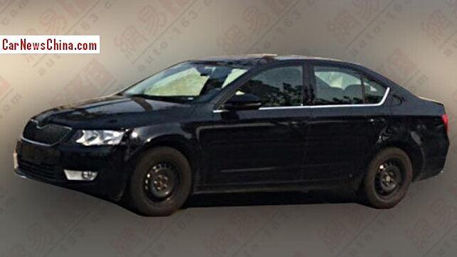 2013 Skoda Octavia spotted testing in China