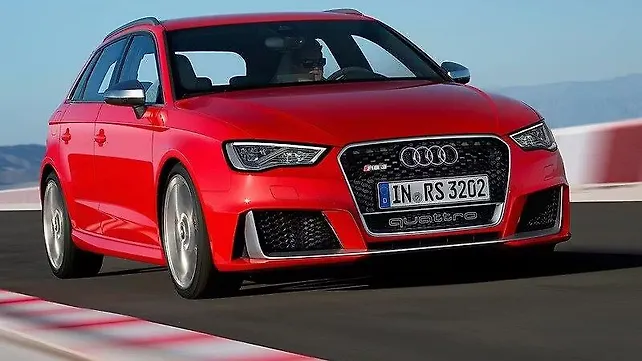 2015 Audi RS3 showcased at the Geneva Motor Show 2015 Audi RS3 showcased at the Geneva Motor Show
