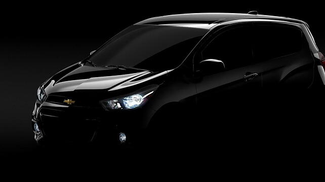 2016 Chevrolet Spark (Beat) teased before its world premiere on April 2