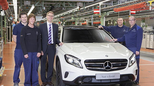 Mercedes-Benz starts production of the GLA in Germany