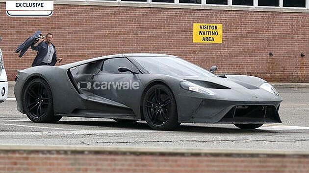 All-new Ford GT spied testing