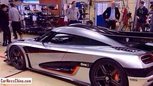 1340hp Koenigsegg Agera One:1 shown in first pictures