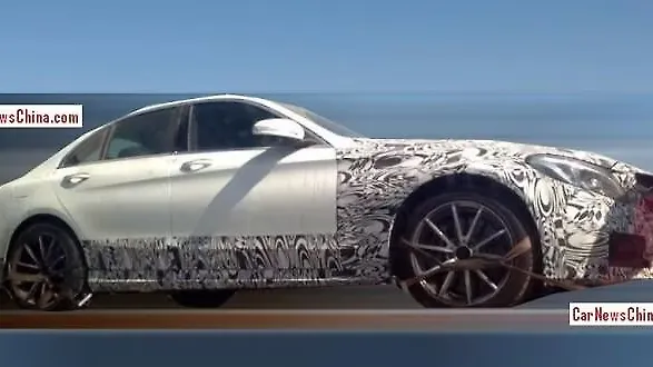 Mercedes C63 AMG caught testing in China Mercedes C63 AMG caught testing in China