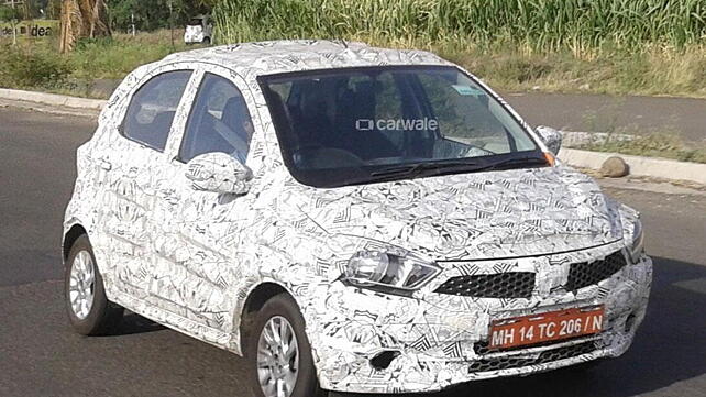 Tata Kite hatchback spied testing in Pune