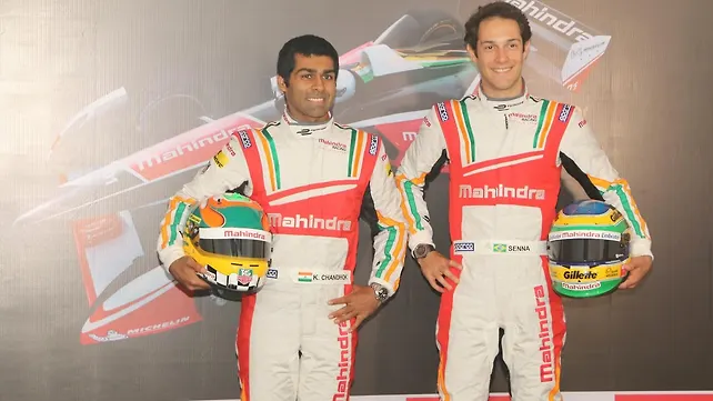 Chandhok and Senna score the drive for Mahindra Racing’s Formula E team Chandhok and Senna score the drive for Mahindra Racing’s Formula E team