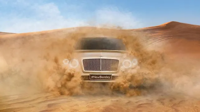 Bentley previews the company’s first ever production SUV Bentley previews the company’s first ever production SUV