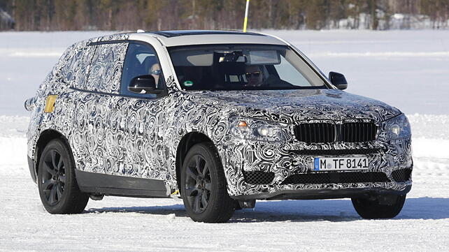 2017 BMW X3 spotted testing