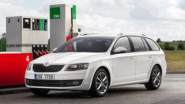 Skoda showcases the CNG-powered Octavia G-TEC at the Geneva Motor Show