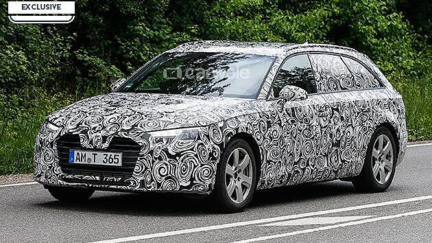 Audi A4 Avant spied in Europe