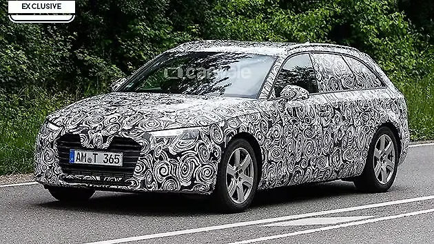 Audi A4 Avant spied in Europe Audi A4 Avant spied in Europe