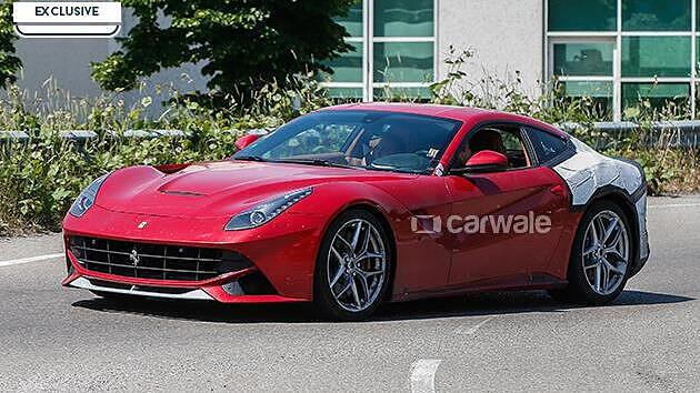 Ferrari F12 M spotted testing for the first time
