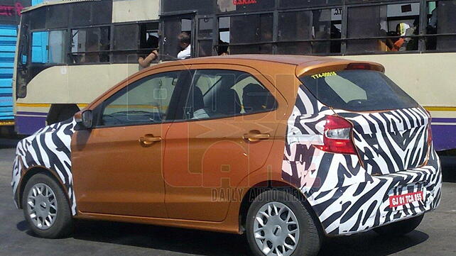 New Ford Figo hatchback spotted testing again