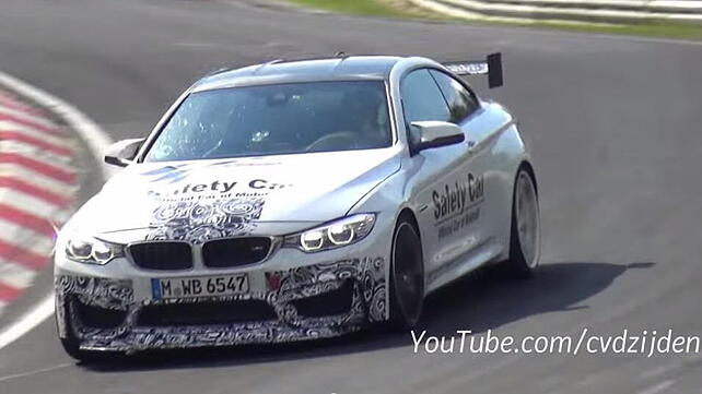 BMW M4 GTS spotted testing on the Nurburgring