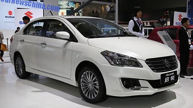 Suzuki Alivio sedan unveiled at 2014 Guangzhou Auto Show