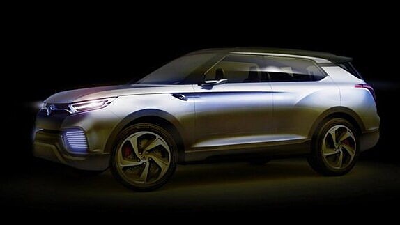 Ssangyong previews the XLV concept; to be unveiled at Geneva