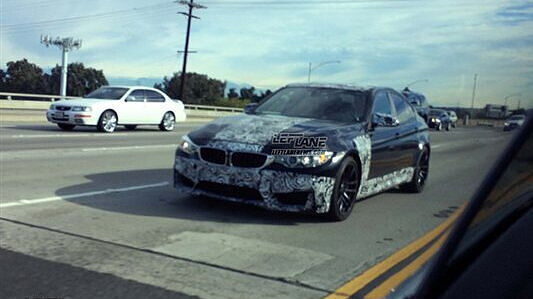 2015 BMW M3 spied in Southern California