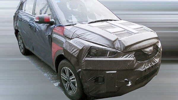 Hyundai's new compact SUV spotted testing in China