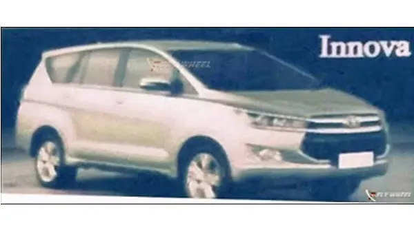 2016 Toyota Innova image leaked 2016 Toyota Innova image leaked