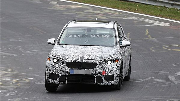 2015 BMW X1 found testing at Nürburgring
