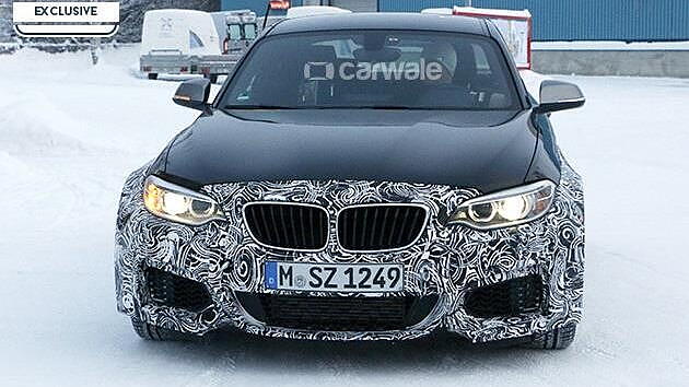 BMW M2 spied testing again