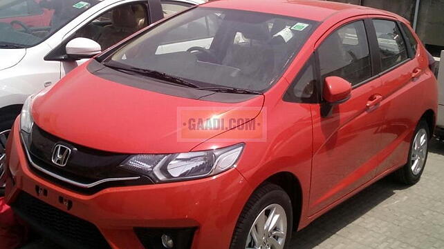 Honda Jazz spotted completely undisguised