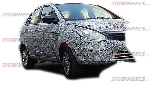 Tata’s Manza CS spotted testing