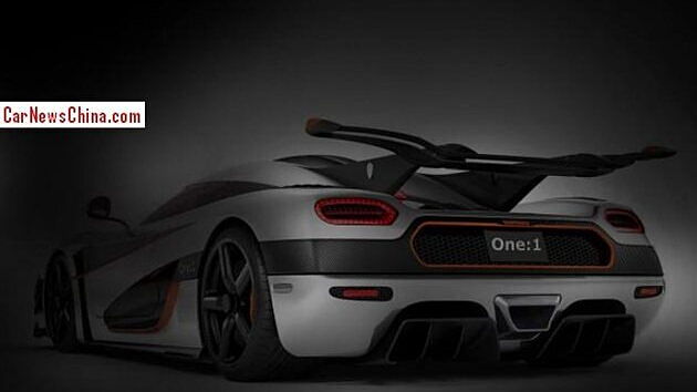 Koenigsegg AgeraOne:1 to be China exclusive