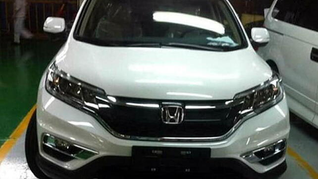 Honda CR-V facelift spotted in China