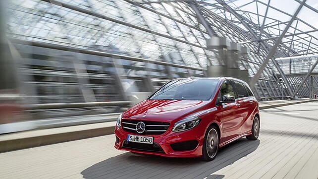 Mercedes-Benz B-Class facelift officially revealed