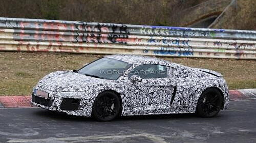 All-new Audi R8 spied testing in Nurburgring