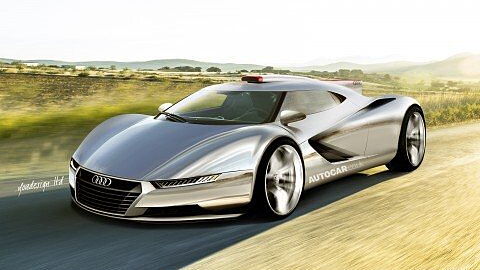 More details on the Audi R10 diesel-electric hypercar emerge