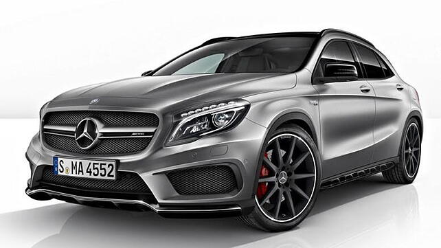 Mercedes GLA 45 AMG to be launched on October 27