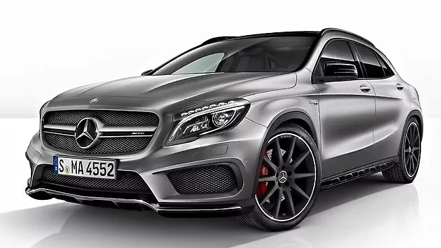 Mercedes GLA 45 AMG to be launched on October 27 Mercedes GLA 45 AMG to be launched on October 27