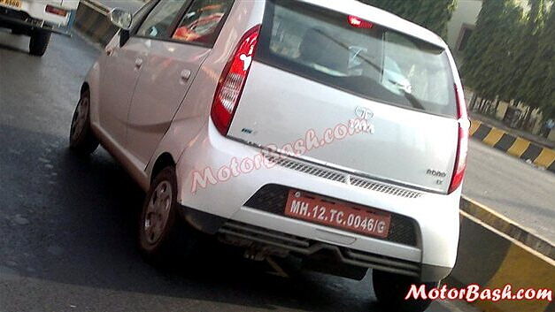 Facelifted Tata Nano spied testing