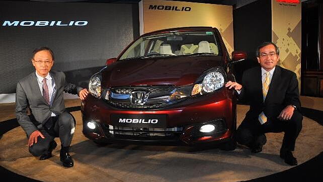 Honda launches Mobilio in Mumbai starting at Rs 6.49 lakh