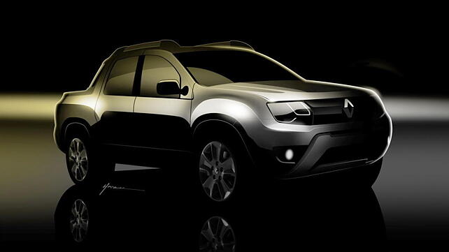 Renault teases Duster-based pickup model