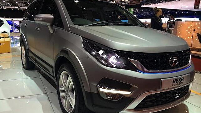 Tata's Hexa concept premieres at the 2015 Geneva Motor Show