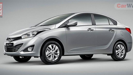 Hyundai unveils HB20 sedan for Brazilian market