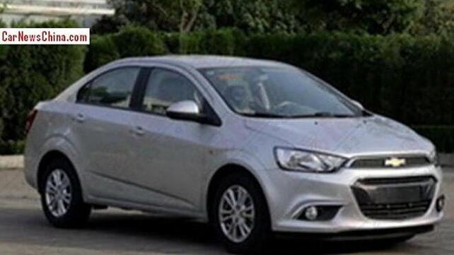 2015 Chevrolet Aveo images leaked